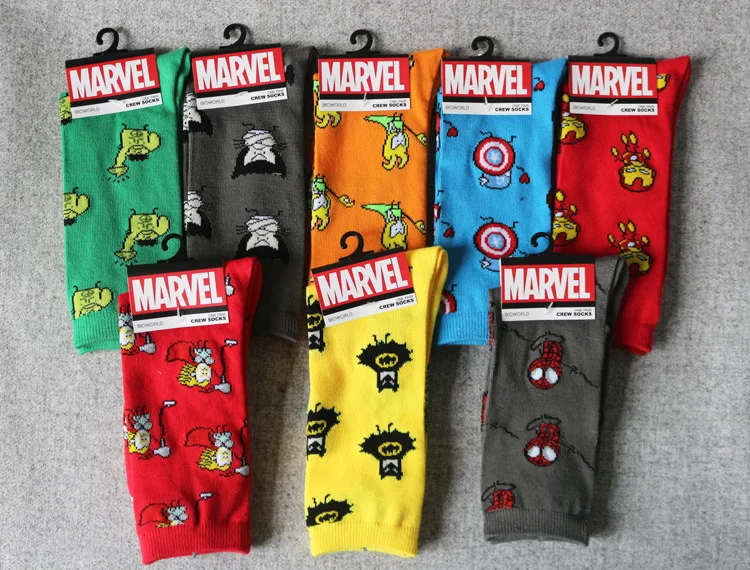 Носки с принтом Marvel