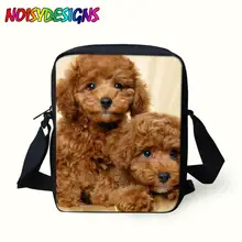 Сумка-мессенджер для мальчиков и девочек, маленькая сумка через плечо с принтом пуделя, собаки, милой собаки, женские и мужские дорожные сумки на плечо, mochila escolar