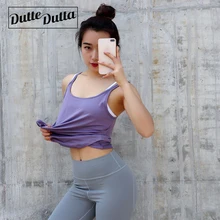 Летняя женская спортивная майка для йоги одежда для фитнеса дышащая Спортивная Футболка Свободный Топ без рукавов для бега фитнеса спорта