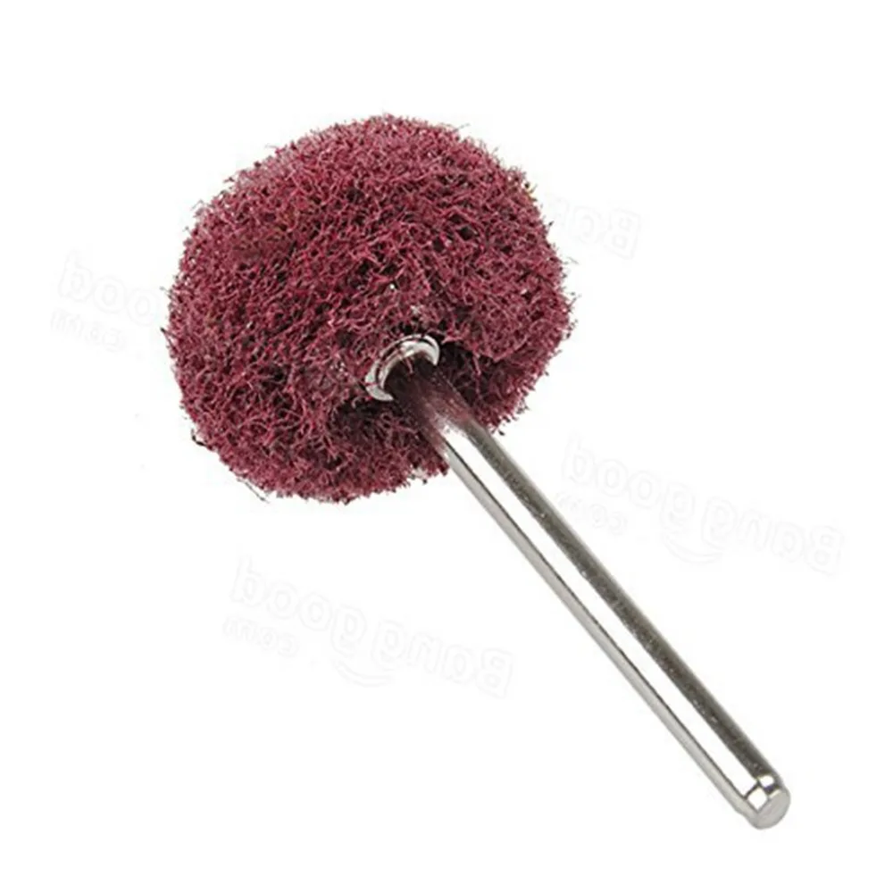 100PCS Dremel Fine Grit Finishing Abrasive Buffs Mounted Fold Felt