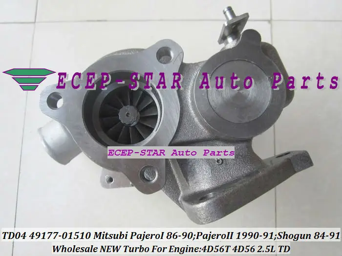Комплект для ремонта Turbo TD04 49177 01510 масло Mitsubishi Pajero L200 L300 Delica Shogun 1984 4D56 2.5L 3