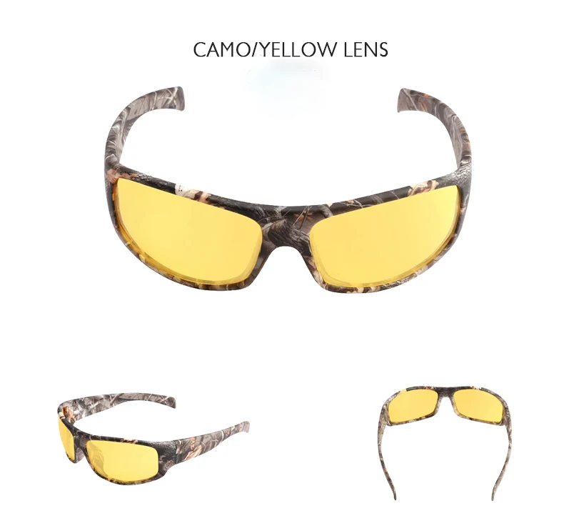 Для Мужчин Поляризованные во время вождения и рыбалки-солнцезащитные очки Hd Ночное видение UV400 защита классический ночного очки, спортивные, аксессуары для глаз, солнцезащитные 8719