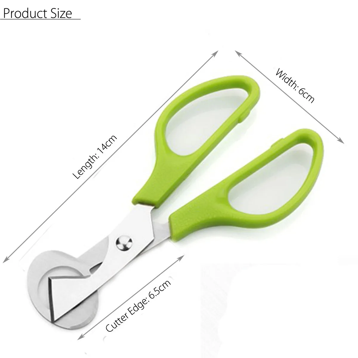 KCASA из нержавеющей стали перепелиные ножницы для открывания яиц Слайсеры для яиц нож для яиц кухонные устройства Инструменты