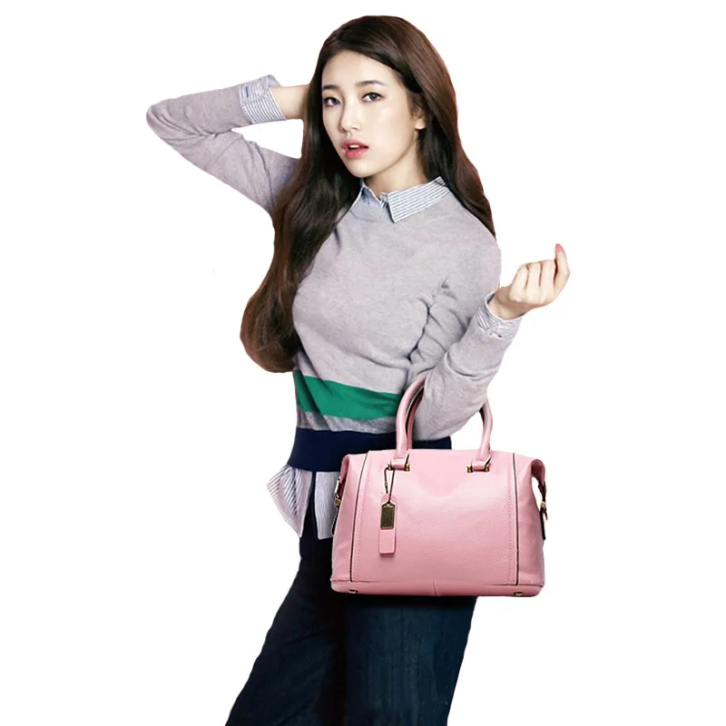 Women Exquistie Handbag Fashion Female PU Leather Shoulder Bags Casual Ladies Holiday Tote Bolsa Vintage Handle Bag SS7013 (14)