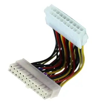 

HIPERDEAL New For Laptop PC Computer 20 Pin Male to 24 Pin Female ATX Power Adapter Cable 18Mar30 Dropshipping
