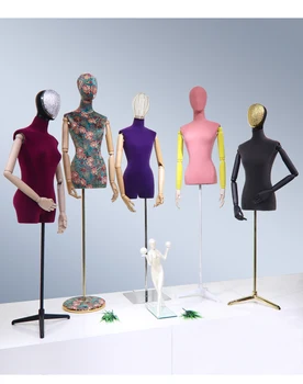 

Different Style Fashion Flexible Hand Model Dressmaker Mannequin On Show