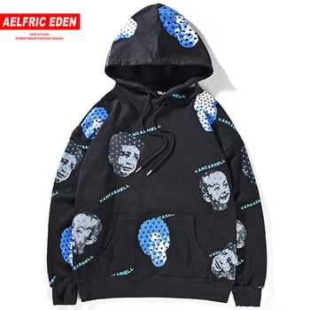 

Aelfric Eden 2018 Autumn Winter Hoodie Sweatshirts Casual Cotton Streetwear Fashion Men's Clothing Print Hip Hop Hoodies Ca08