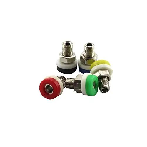 20x Binding Post 2mm Banana Socket Jack For Mini Banana Plug Test Probe 2 Colors