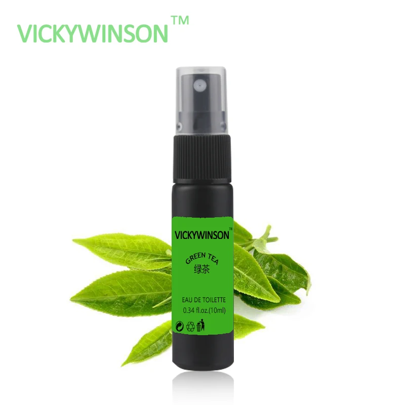 VICKYWINSON شاي أخضر العطر 10 مللي معطّر الهواء سيارات العطور مزيل العرق الروائح تأثيث المقالات XS9