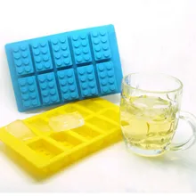 3 шт./компл. для льда Куб Mold делает кирпич лед плесень Новизна подарки строительный блок поддон для льда лето питьевой инструмент