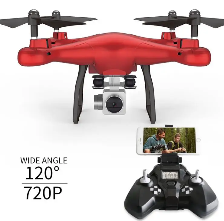 Радиоуправляемый Дрон с Wi Fi FPV S10 2 4G пульт дистанционного управления 720P