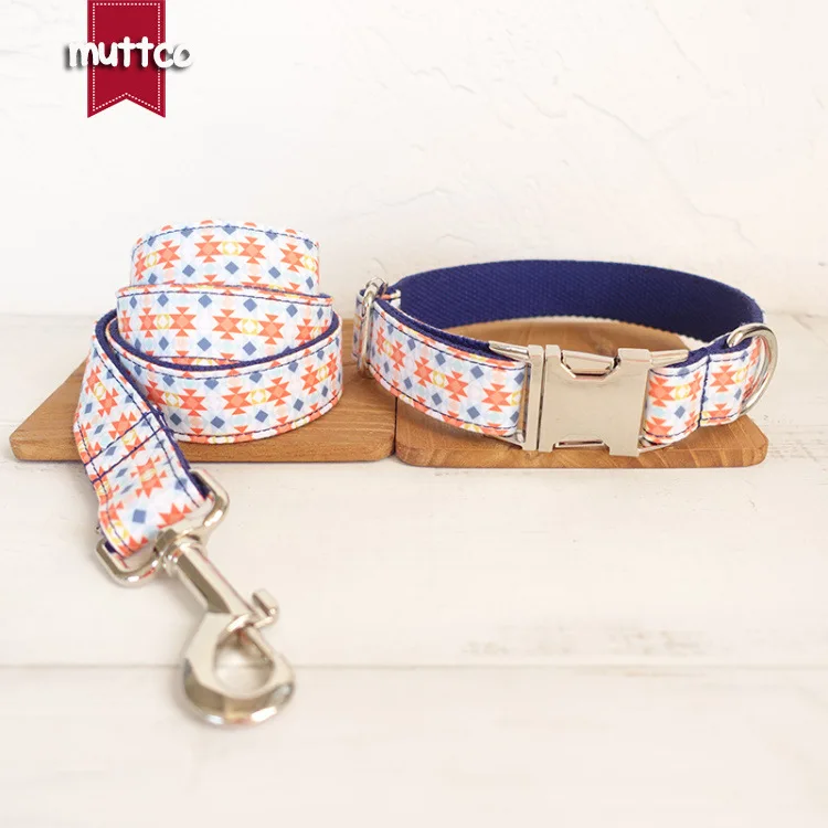 Christmas New Year Gift Pet Dog Collar Leash Set Pet Supplies Thick And