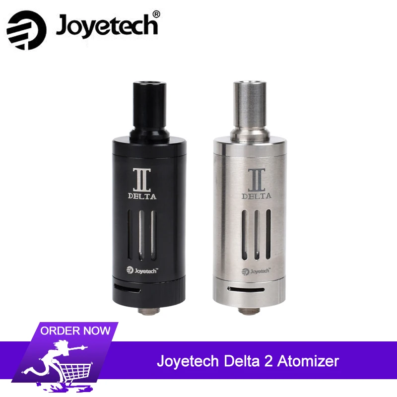 Оригинал Joyetech Delta 2 форсунки 3,5 мл Ёмкость с распылители летучих веществ головы электронный сигаретный бак 510 нить Delta II Tank