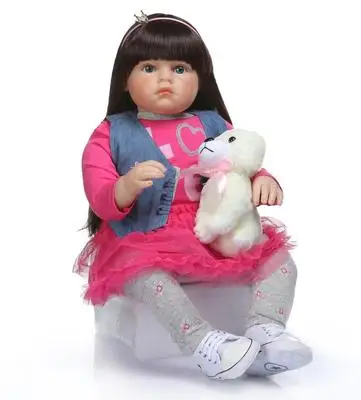 70 см Кукла реборн ребенок 28 дюймов силиконовая inteiro Baby life Boneca Reborn игрушки для детей Brinquedos Juguete