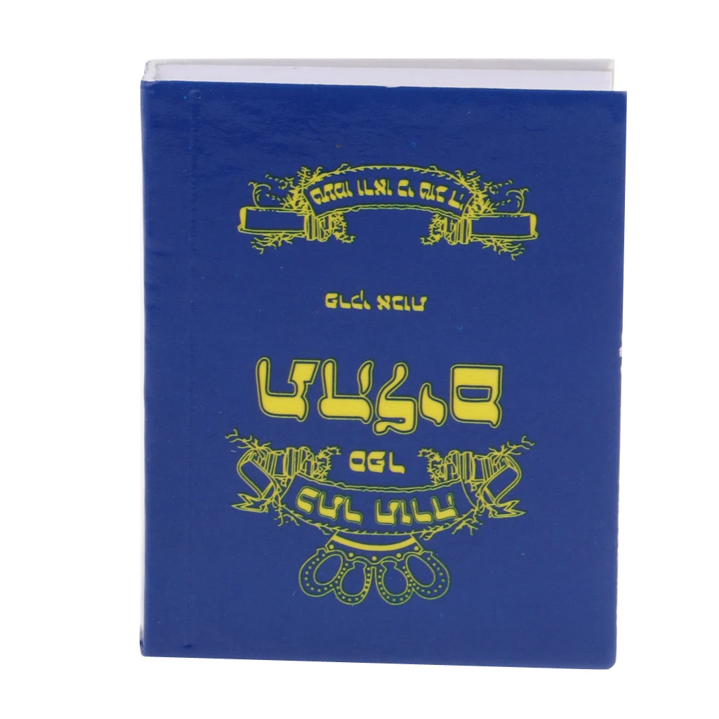 1/6 Scale Miniature Holy Bible Books Model  for 12inch Action Figures Dolls Reading Room Book Shelf Accessories