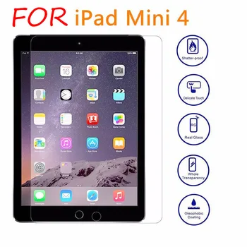

30pcs 0.33mmclear front tempered glass screen protector For Apple ipad mini 2/3/4/5 tempered glass with retail packing