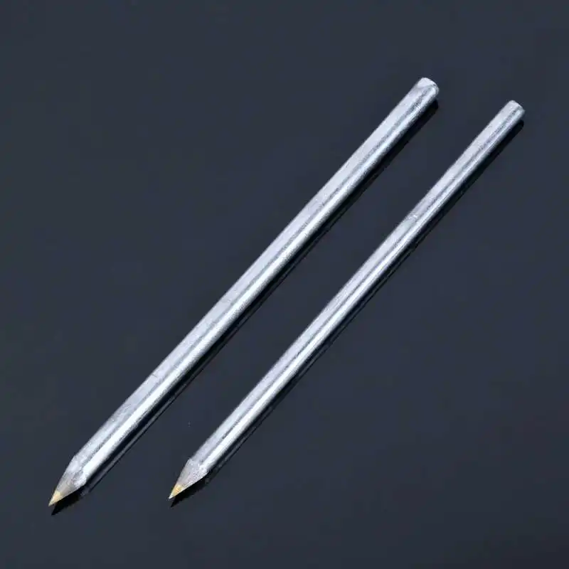 2pcs! Diamond Glass Cutter tile cutter Cutting machine Carbide scriber Hard Metal Lettering Pen construction tools