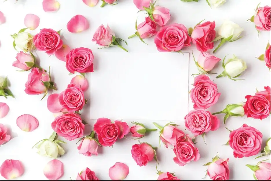 

SHANNY Vinyl Custom Photography Backdrops Photo Studio Props flower theme Photography Background SZ-51