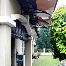 DS150300-P, 150x300 см, входной навес, для домашнего использования поликарбонатный козырек навес