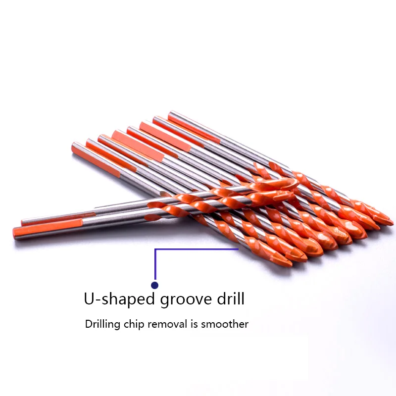 1Pcs 6mm-12mm Electric Tools Diamond Drill Hammer Concrete Ceramic Tile Metal Drill Bit Round Shank DIY Wall Hole Saw Drilling