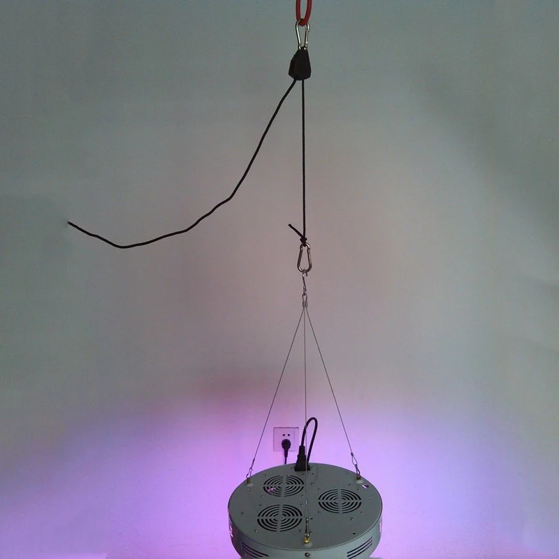 AU Grow Light трещотка Refector вешалки инструмент для освещения шкив подвесной веревочный крючок