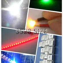 3528 SMD светодиодный Диод супер яркий красный/зеленый/синий/желтый/белый x100шт = 500 шт Светодиодный светильник 1210 SERISE 5 видов цветов R/B/Y/W/G 3,5*2,8*1,9 мм