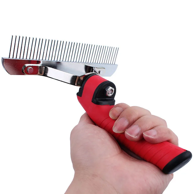 Professional Large Dogs Hair Brush Slicker Long Short Hair Pet Comb Rake for Cleaning and Grooming Dematting Pets Hair3