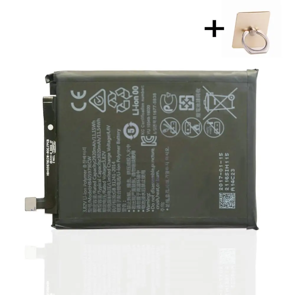 IKoelzcuC 2920 мАч/3020 мАч HB405979ECW аккумулятор + подарок для Huawei Nova CAZ-AL10 TL00 CAN L01 CAN-L02 L12 Y5 2017 p9