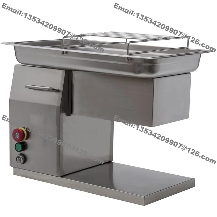 500KG/H 2.5mm-25mm Customized Blade 110v 220v Electric Commercial Fresh Meat Chicken Breast Cutter Slicer Processing Machine | Бытовая