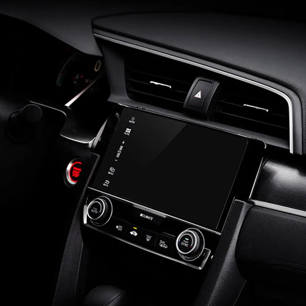 Автомобильная gps-навигационная система закалки стекла протектор экрана пленка наклейка для Honda Civic