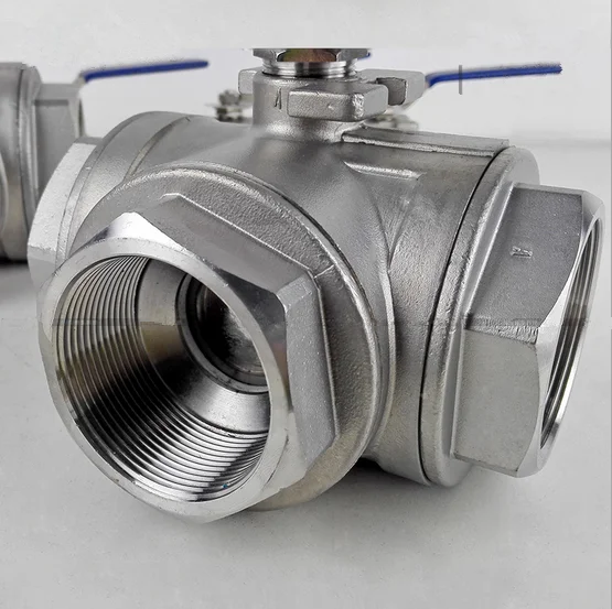 Valves Home & Garden DN10 G3/8" BSPP Female 3Way TPort 304 Stainless