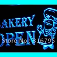 I175 открытый хлебопекарный магазин хлеб дисплей светодиодный неоновый светильник вывески Вкл/Выкл Переключатель 20+ цветов 5 размеров