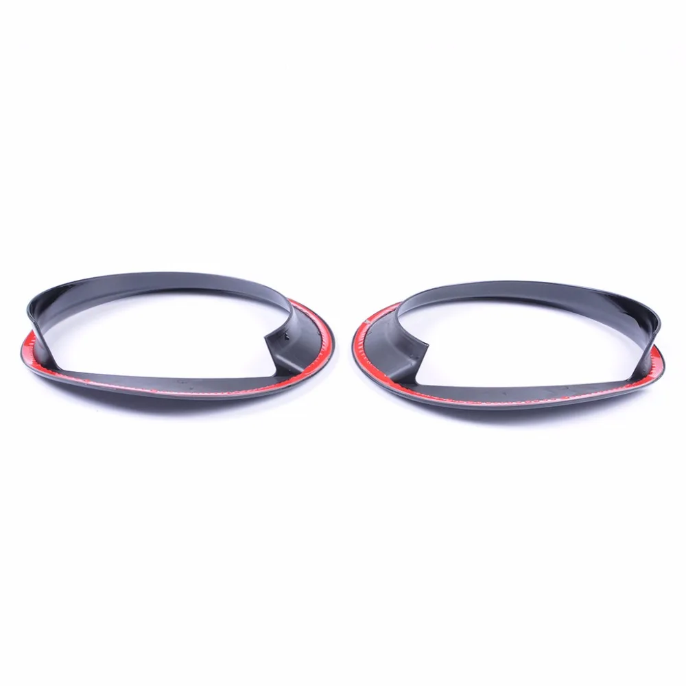 ABS черный налобный фонарь для Jeep Patriot 2011 2012 2013 2014 2015|trim mazda|lamp diamondlamp girl |