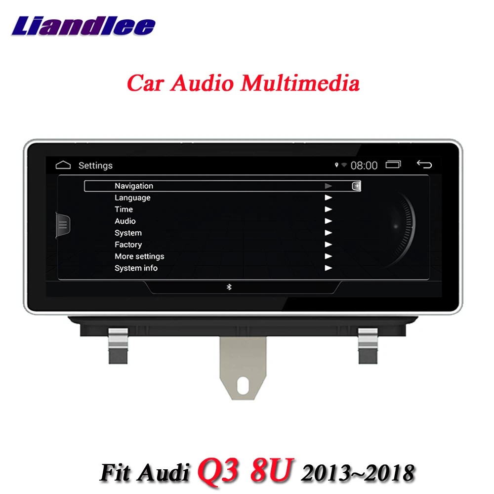Discount Liandlee Car Android System For Audi Q3 8U 2013~2018 With AUX Radio TV BT CD DVD Player GPS Navi Navigation BT Screen Multimedia 4