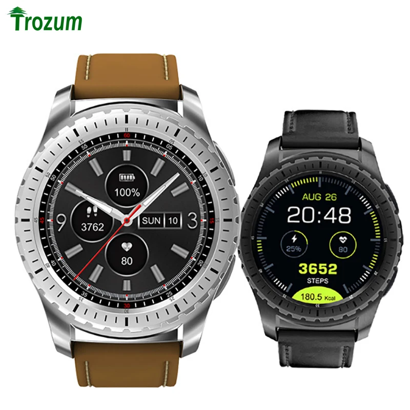 

KingWear KW28 Smartwatch Phone 3G Bluetooth Smart Watch 1.3 inch Sedentary Reminder Heart Rate Monitor Anti-lost Remote Camera