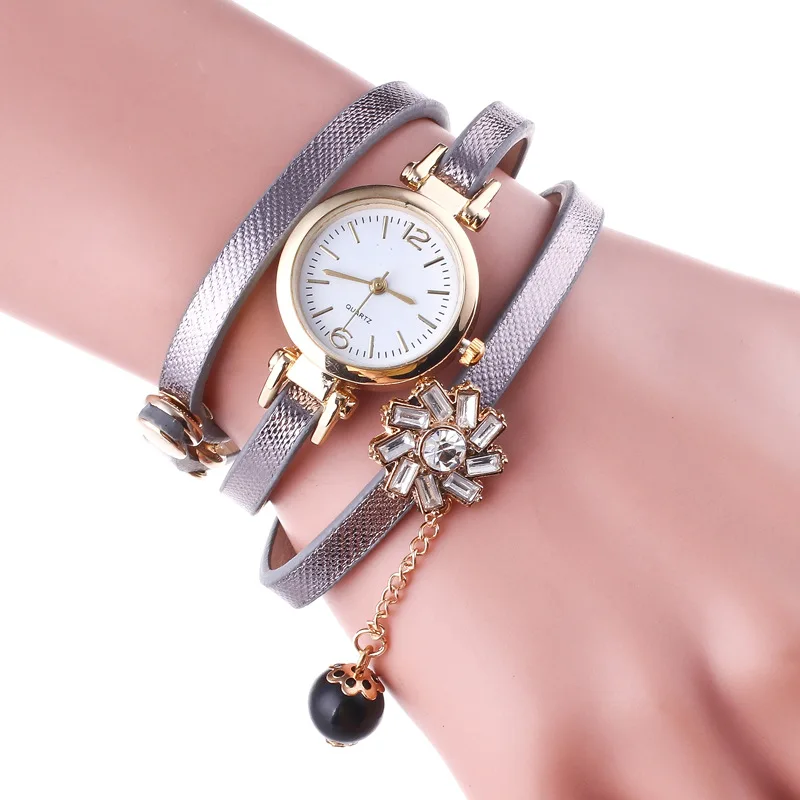 

Brief Deisgn Multi-Layer Bracelet Quartz Watch for Girl Gifts Fashion Watches relogio feminino Students Watch for Teenagers saat