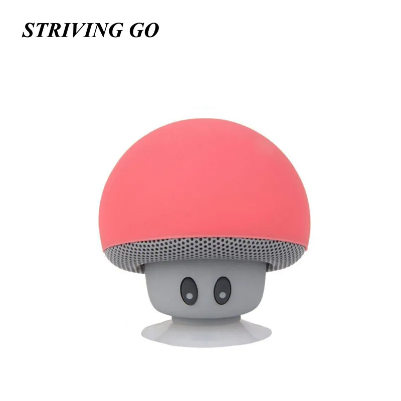 

Waterproof Portable Wireless Mini Bluetooth Speaker Loudspeaker Mushroom Travel Speaker For Iphone PK BTS06 Q9 A9 S28