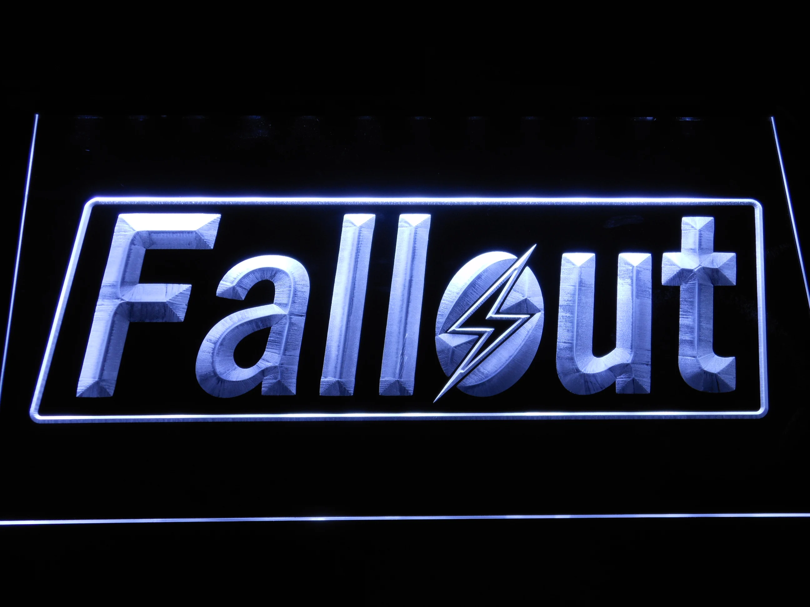 E088 Fallout Bar Светодиодные неоновые световые вывески с переключателем ВКЛ./ВЫКЛ. 20 +