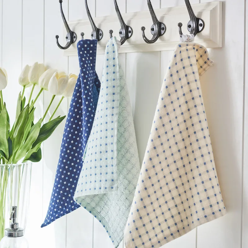 

Recommend Original 100% Egyptian Cotton Plaid Dot Strong Suction Towels Couple Little Hand Face Towel Sheet Collection,1pc