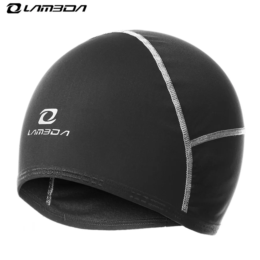 winter cycling cap under helmet