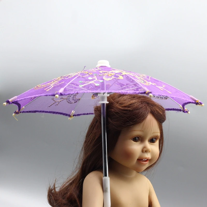 BJD Doll Accessories Umbrella For 16 18 Inch Doll Toys Girl Gift Kid Gift