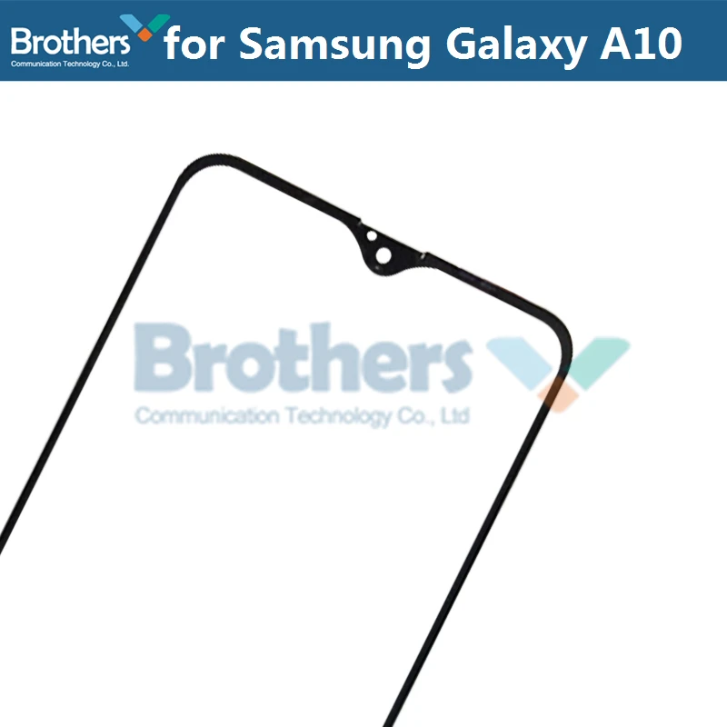 Передняя внешняя стеклянная линза для samsung Galaxy A10 A20 A30 A40 A50 A60 A70 A90 сенсорный экран стекло Передняя ЖК-стекло Замена объектива