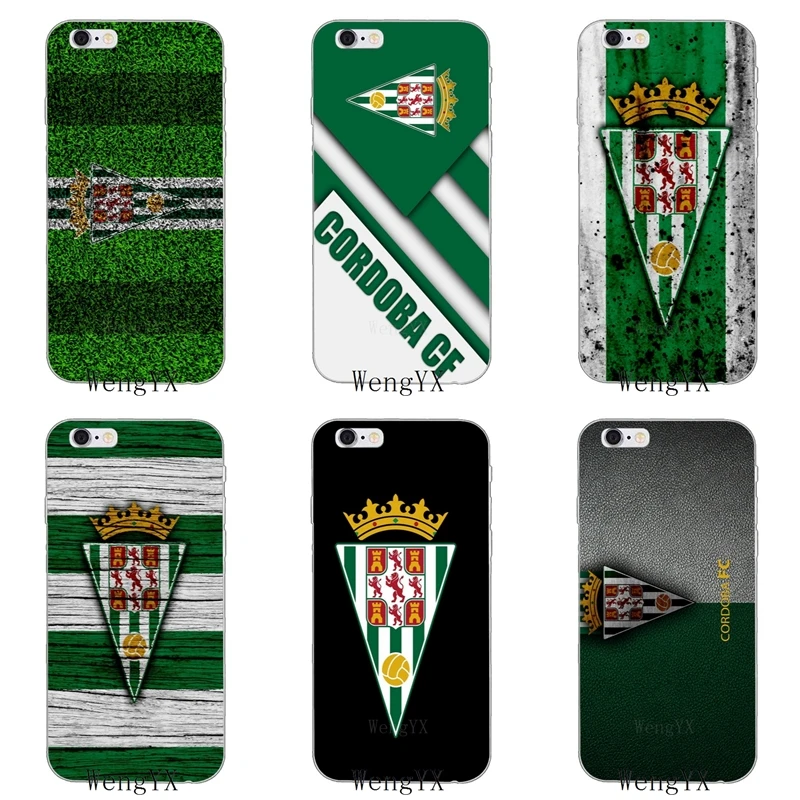 

Spain football cordoba cf logo Soft phone case For Samsung Galaxy A9 A8 A7 A5 A3 J8 J7 J6 J5 J4 J3 Plus Prime 2018 2017 2016