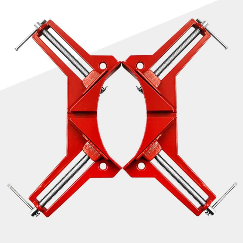 

4pcs 90 Degree Right Angle Clamp Mitre Clamps Corner Clamp Picture Holder Woodwork Frame Clip