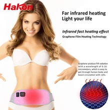 Multifunctional Waist Heating Pad Belt Graphene Heated Therapy Wrap Infrared Shoulder Support Pain Relief 3 Heat-Settings Multifunctional Waist Heating Pad Belt Graphene Heated Therapy Wrap Infrared Shoulder Support Pain Relief 3 Heat-Settings