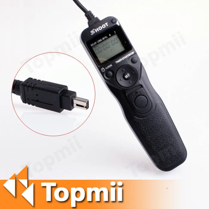 Camera Timer Remote Shutter Release with LCD Shoot MC-DC1 1M 100CM for Nikon D80 D70s Drop Shipping #1296 | Электроника