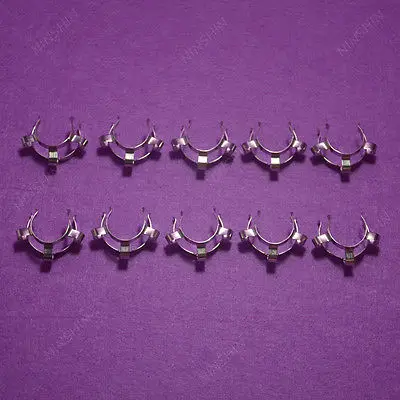 Stainless Steel Clip Keck Clamp 24# For 24/29 24/40 Glass Ground Joint 10Pcs/Lot lab clip
