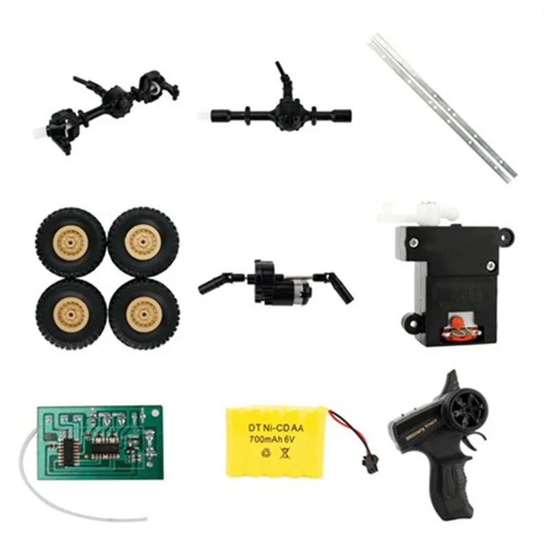 WPL B1 B14 B16 B24 C14 3853a 1/16 R/C военные грузовые металлические детали для модернизации Шестерня ось вала крышка
