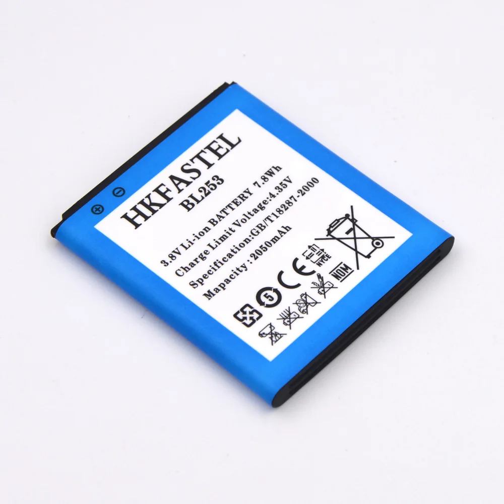 Hkfastel Новый BL253 BL 253 оригинальный аккумулятор мобильного телефона для Lenovo Vibe A A1000