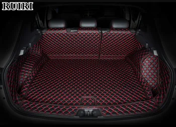 

High quality! Full set car trunk mats for Nissan Qashqai J11 2019 waterproof boot carpets cargo liner mats for Qashqai 2018-2015